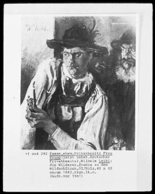 Die Wilderer (Studie zu den "Wildschützen")