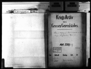 Ordres und Nachträge zur Regimentsgeschichte des Ghz. Bad. Infanterie-Regiments Nr. 3