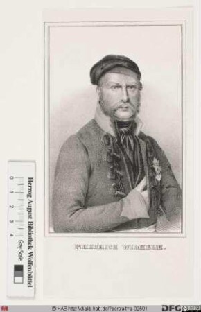 Bildnis Friedrich Wilhelm, Herzog von Braunschweig-Lüneburg-Oels (der "Schwarze Herzog")