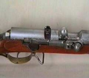 Perkussionsgewehr mit Hinterladung und Zylinderverschluss