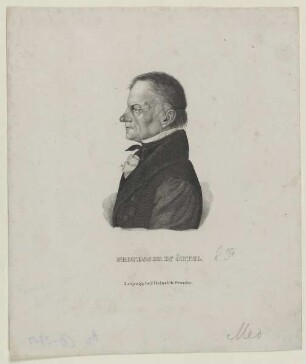 Bildnis des Eucharius Ferdinand Christian Oertel