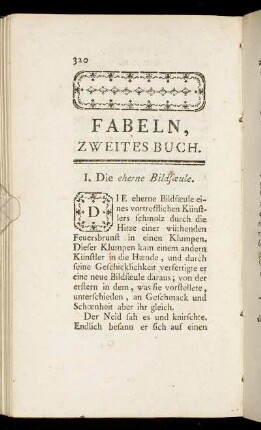 Fabeln, Zweites Buch.