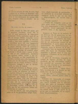 VII - De como un día de campo...