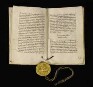 Kaiser Karl publiziert die ersten dreiundzwanzig Kapitel der Goldenen Bulle.