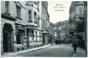 Sebnitz. Langestraße
