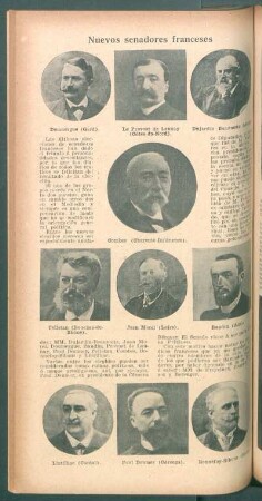 Nuevos senadores franceses