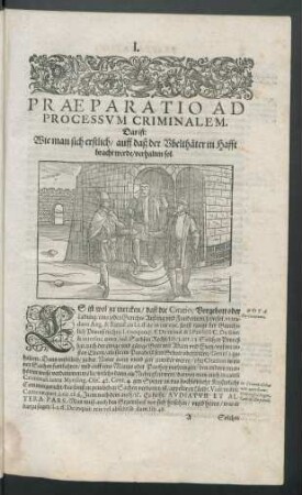 Praeparatio Ad Processum Criminalem.