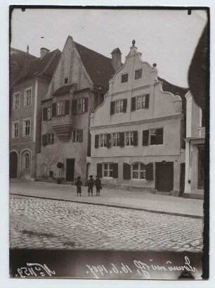 Wohnhäuser, Donauwörth: Ansicht, Straßenfassaden