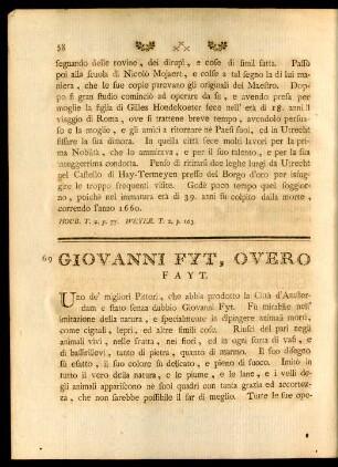 Giovanni Fyt, Overo Fayt