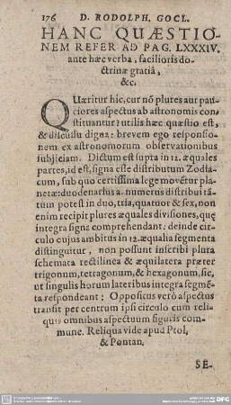 HANC QUAESTIONEM REFER AD PAG. LXXXIV. ante haec verba, failioris doctrinae gratia, & c.