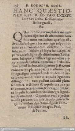 HANC QUAESTIONEM REFER AD PAG. LXXXIV. ante haec verba, failioris doctrinae gratia, & c.