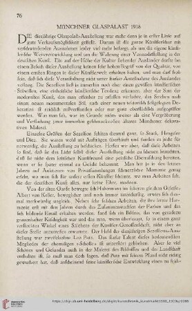 Münchner Glaspalast 1918