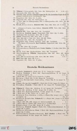 Deutsche Reichsmünzen (Nr. 799-823)