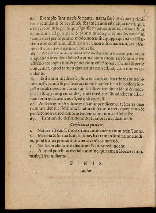 Consectaria quatuor.