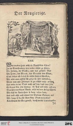 XXII. Der Neugierige