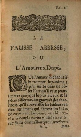 La fausse abbesse