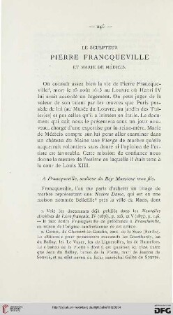 Le sculpteur Pierre Francqueville et Marie de Médicis