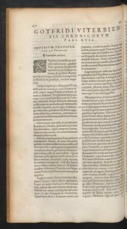 Gotfridi Viterbiensis Chronicorum Pars XVII.