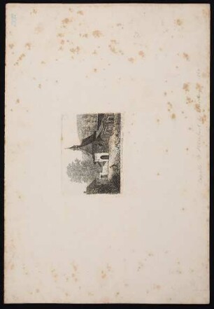 Die älteste Capelle in Altenfurt bei Nürnberg. [Capelle in Altenfurt bei Nürnberg 1864]. - Johannes der Täufer und Sankt Katharina, Nürnberg-Altenfurt