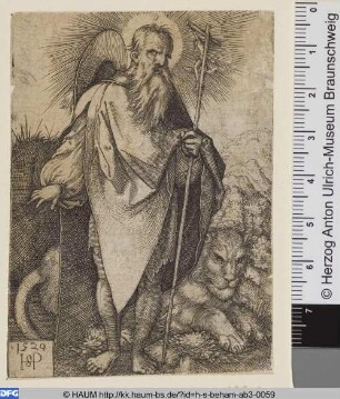 Der Hl. Hieronymus, stehend