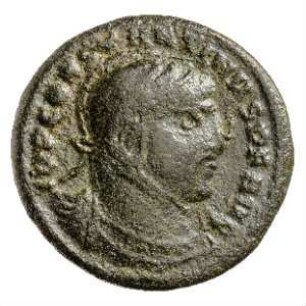 Münze, Follis, Aes 3, 318 - 319 n. Chr.