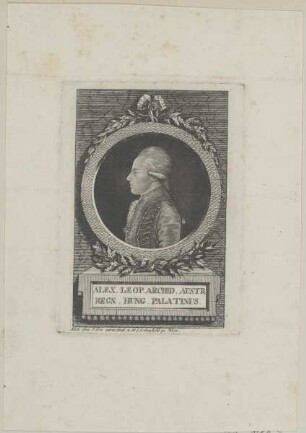 Bildnis des Alexander Leopold von Österreich