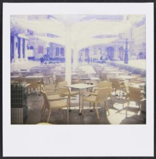 Außenbereich des Café Mozart in Wien