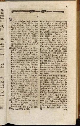 Aal abzuziehen und auszunehmen. - Butterteig.