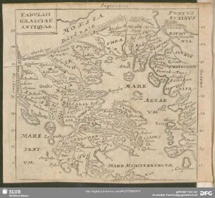 Tabula II Graeciae Antiquae