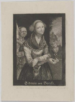 Bildnis der Sidonia von Borcke