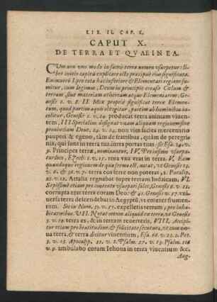 Caput X. De Terra Et Quae In Ea.