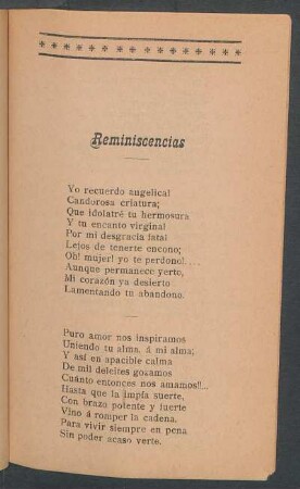 Reminiscencias