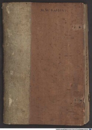 [In Somnium Scipionis Ciceronis expositio]
