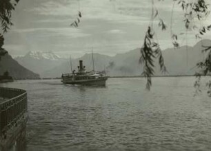 Schweiz, Genfer See, Dampfer