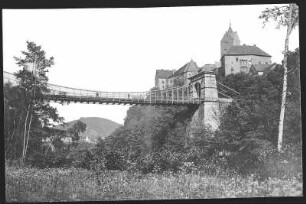 Elbogen. Schloss und Brücke