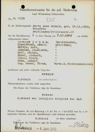 Schmid, Berta Rosa