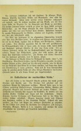 29. Beschaffenheit der mexikanischen Städte