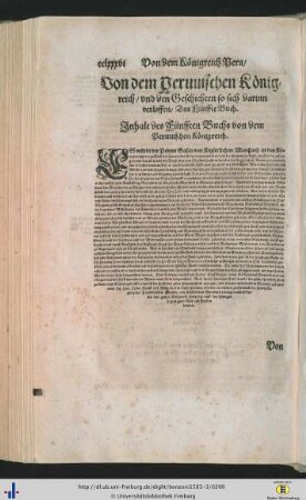 Das Fünffte Buch.