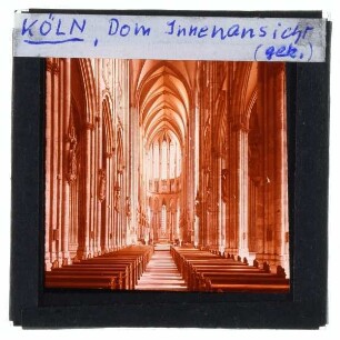 Köln, Dom : Innenansicht