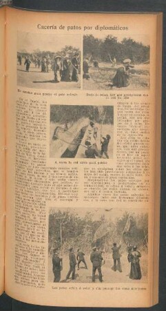 Cacería de patos por diplomáticos