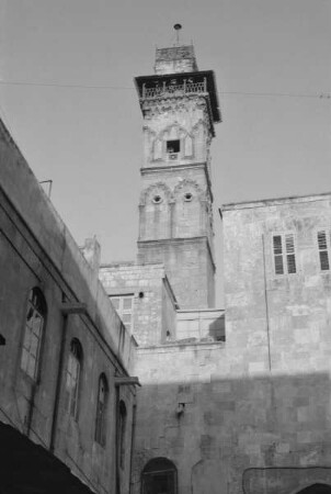 Umayyaden-Moschee — Minarett