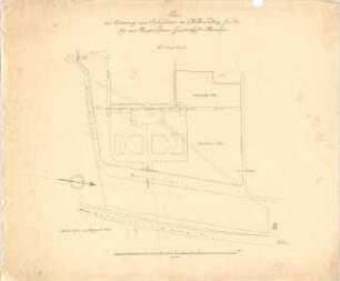 Pfann, Paul; München - Mittersendling, Zielstattstr.; Neue Schießstätte - Lageplan
