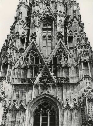 Der gotische Stephansdom in Wien, Detail