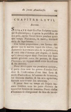 Chapitre LXVII. Socrate.