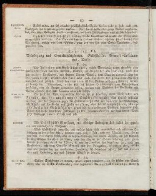 Capitel VI. Beleidigung und Gewaltthatigkeiten. Selbsthülfe, Verrufs-Erklärungen, Duelle