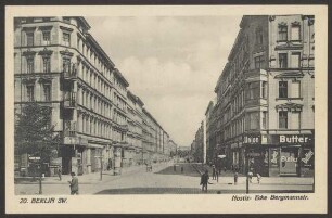 Ansichtskarte Nostitzstraße, Ecke Bergmannstraße [1/2]