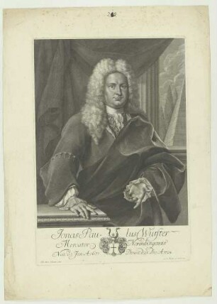 Bildnis des Jonas Paulus Wurster