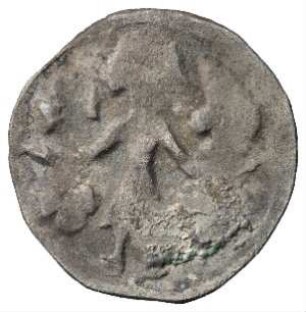 Fundmünze, Denar, um 1325