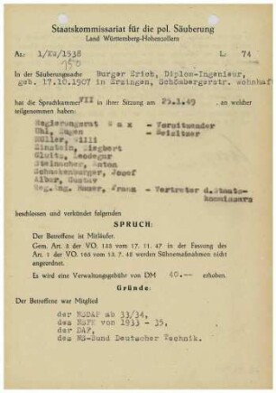 Burger, Erich