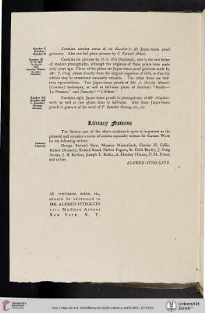 Literary Features